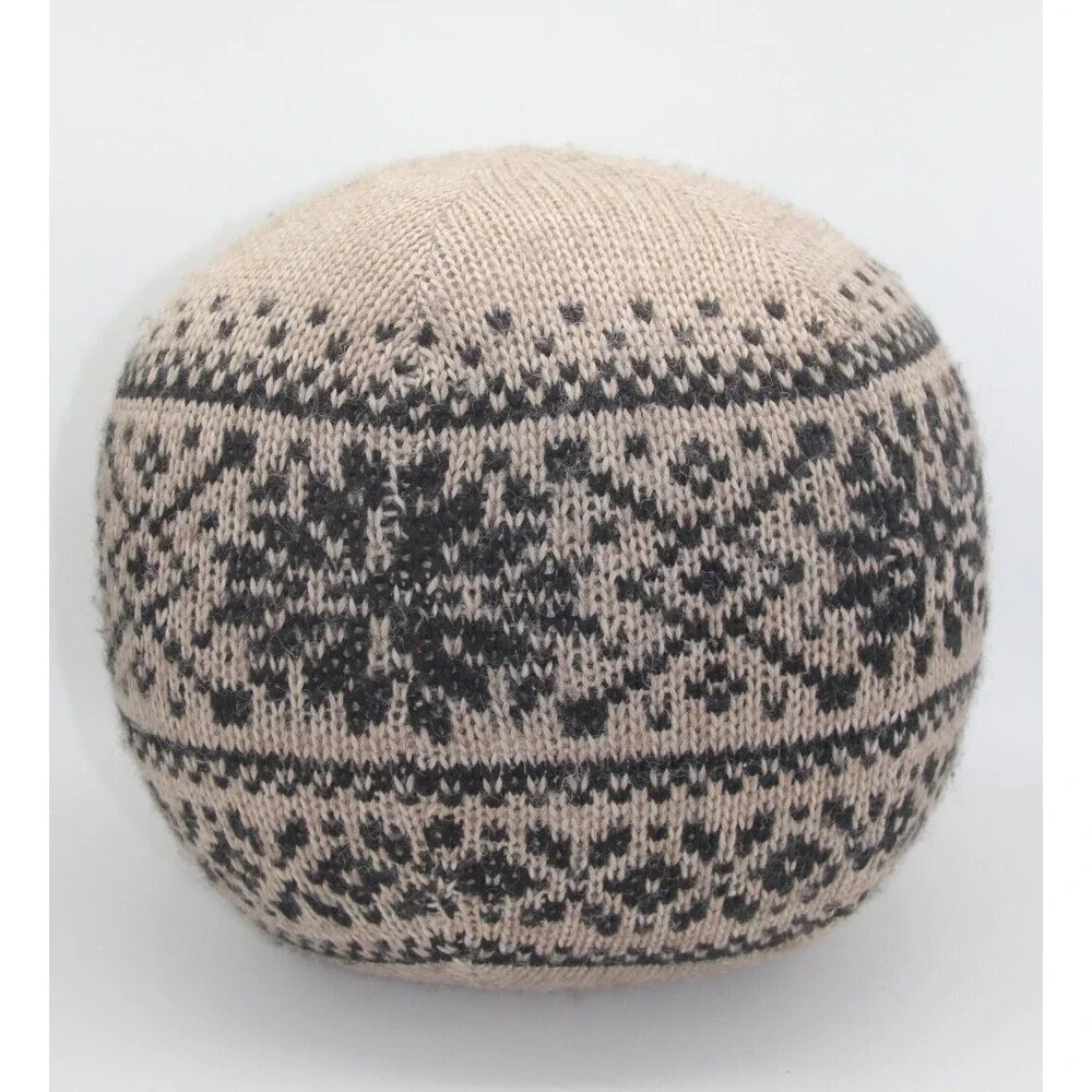 Pottery Barn Fair Isle Sweater Pillow Round 12